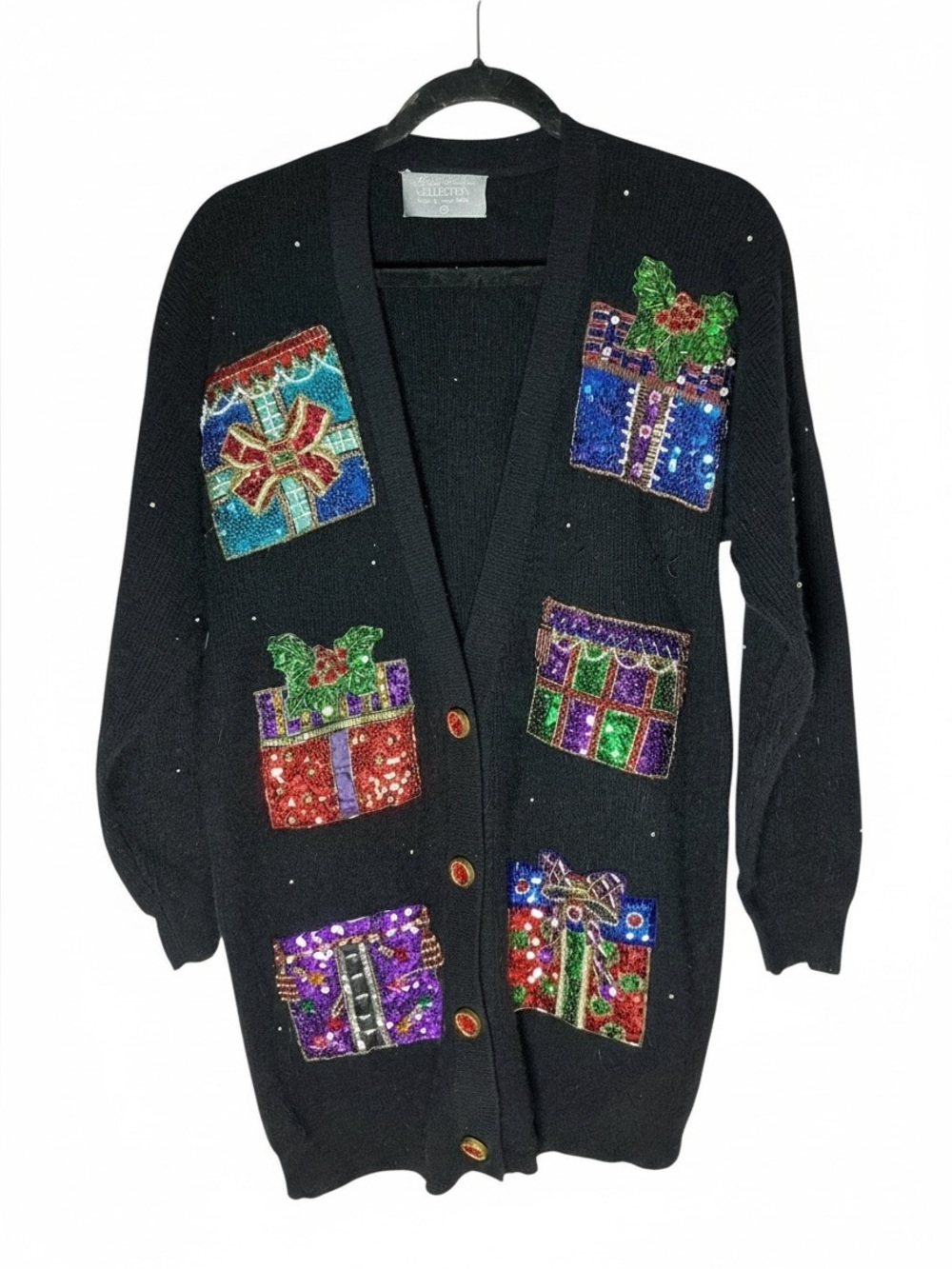 VTG Marisa Christina the Christmas Collection Cardigan Sweater Small